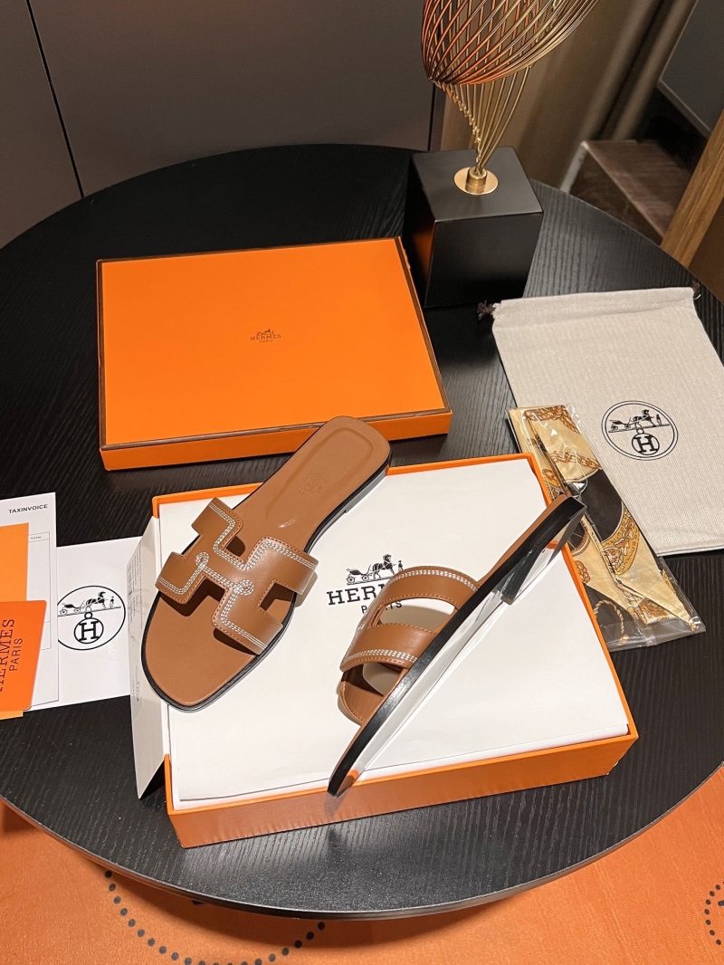 Hermes Slippers